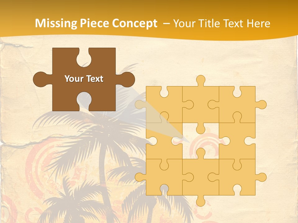 Aged Dirt Spray PowerPoint Template