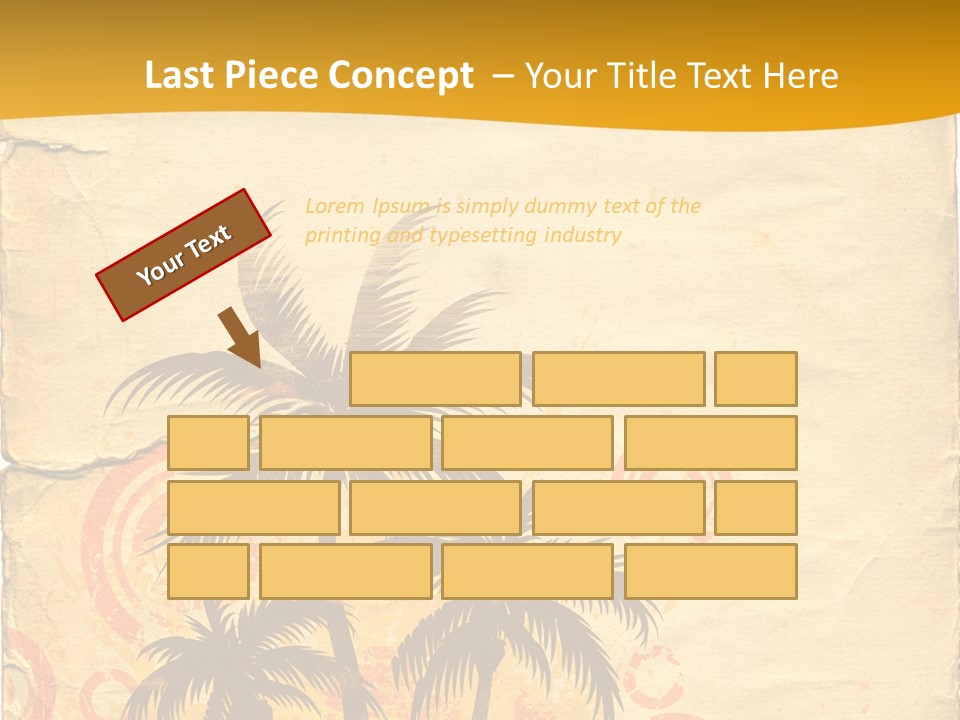 Aged Dirt Spray PowerPoint Template