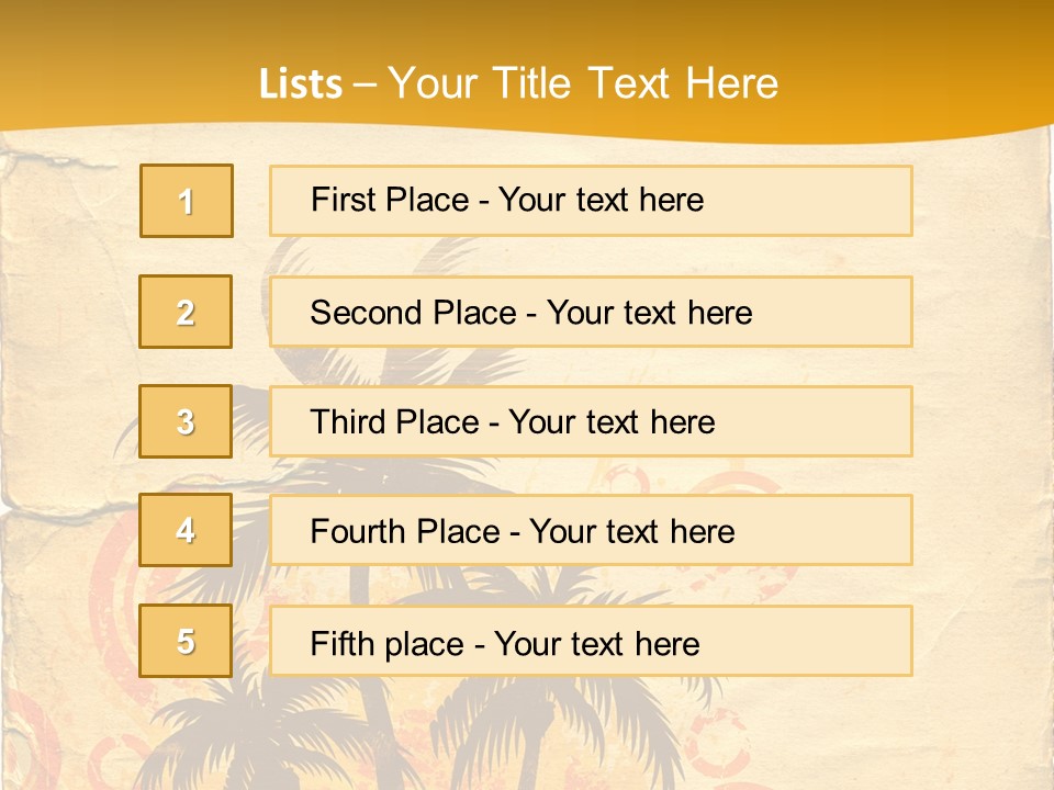 Aged Dirt Spray PowerPoint Template