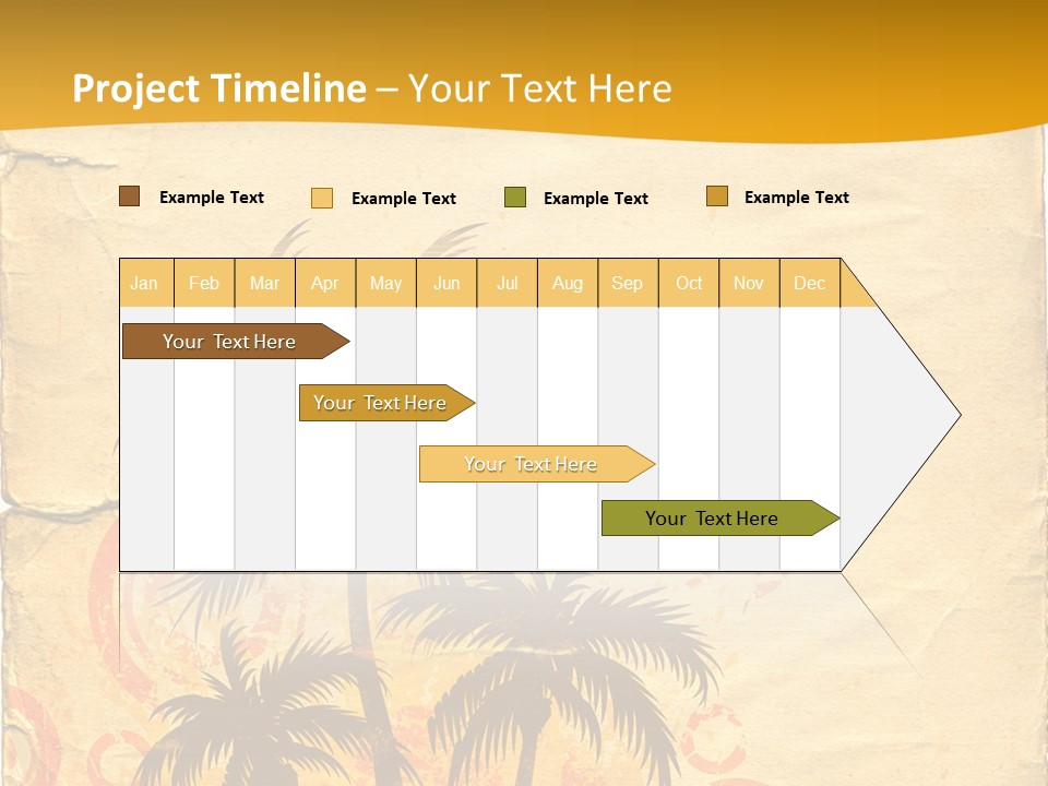 Aged Dirt Spray PowerPoint Template