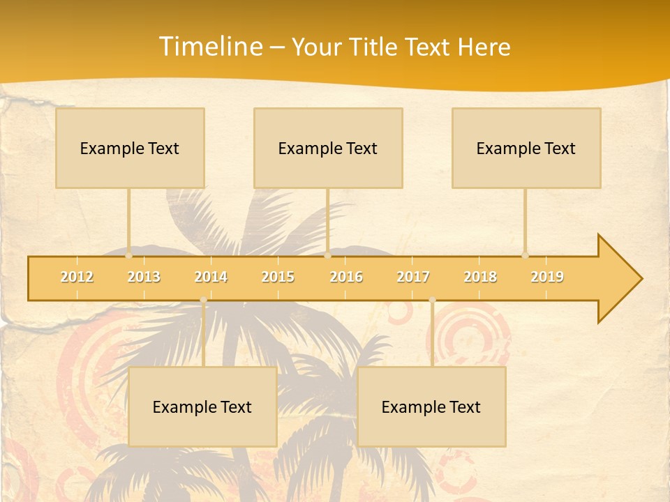 Aged Dirt Spray PowerPoint Template
