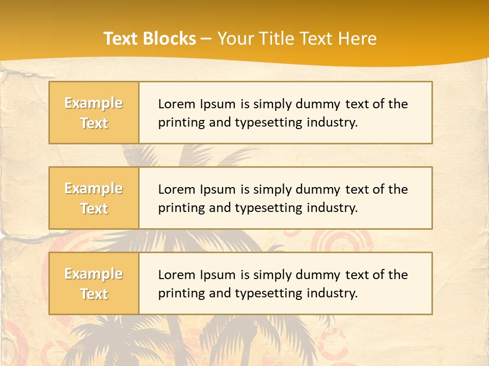 Aged Dirt Spray PowerPoint Template