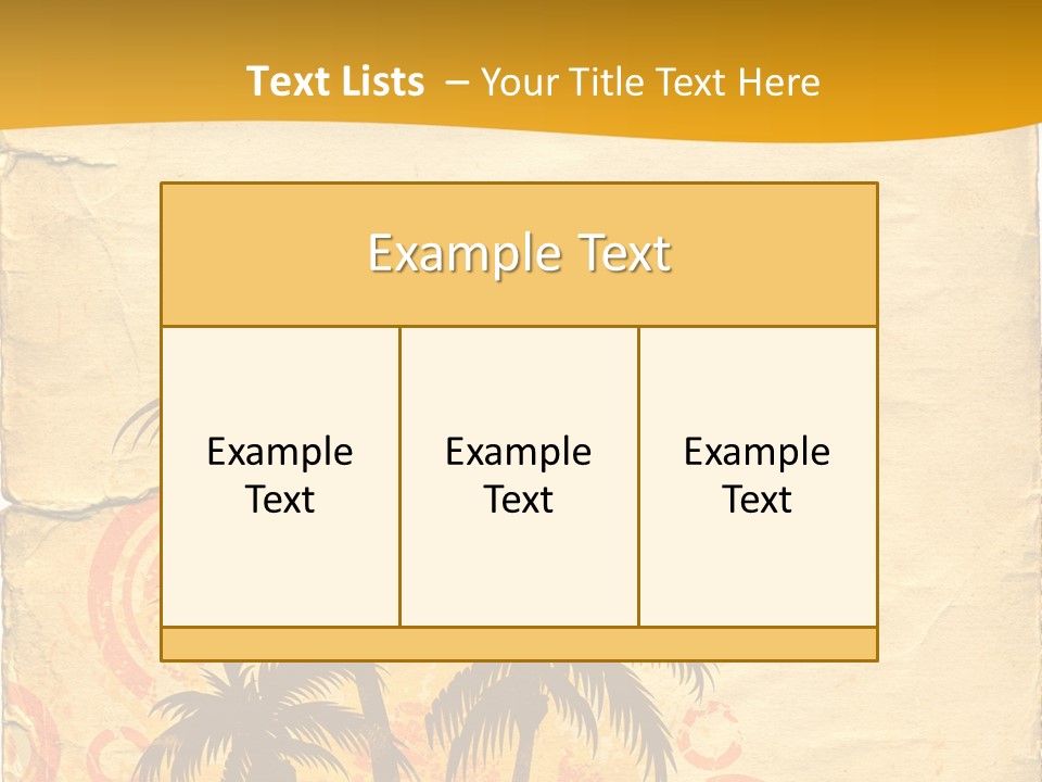 Aged Dirt Spray PowerPoint Template