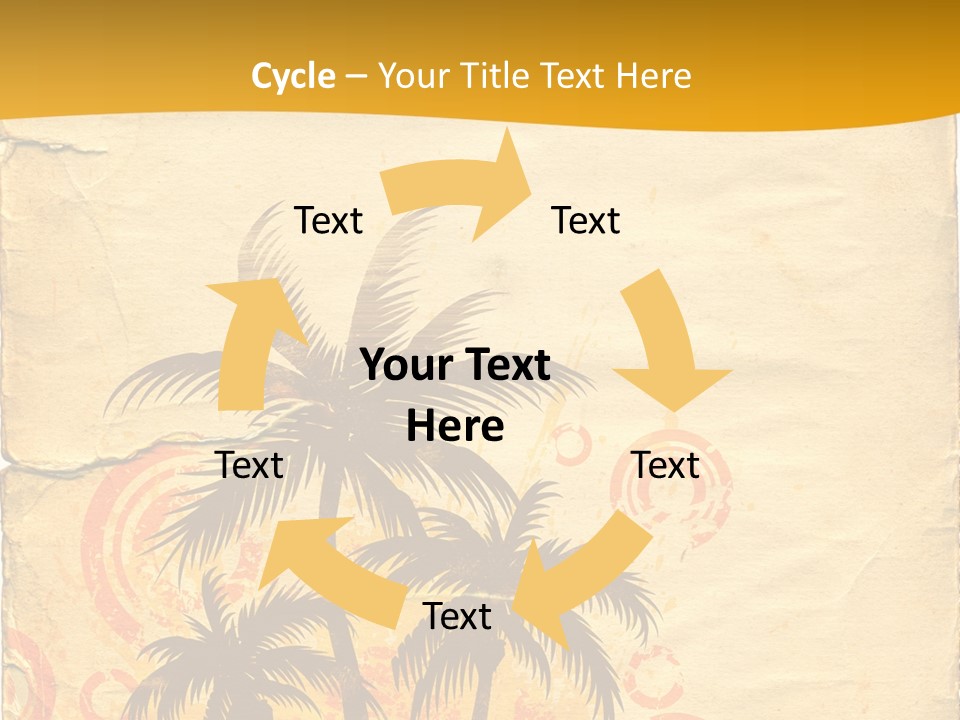 Aged Dirt Spray PowerPoint Template
