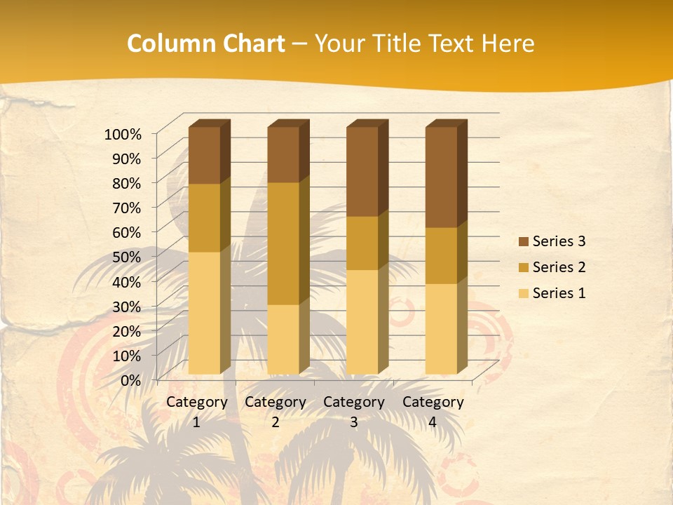 Aged Dirt Spray PowerPoint Template