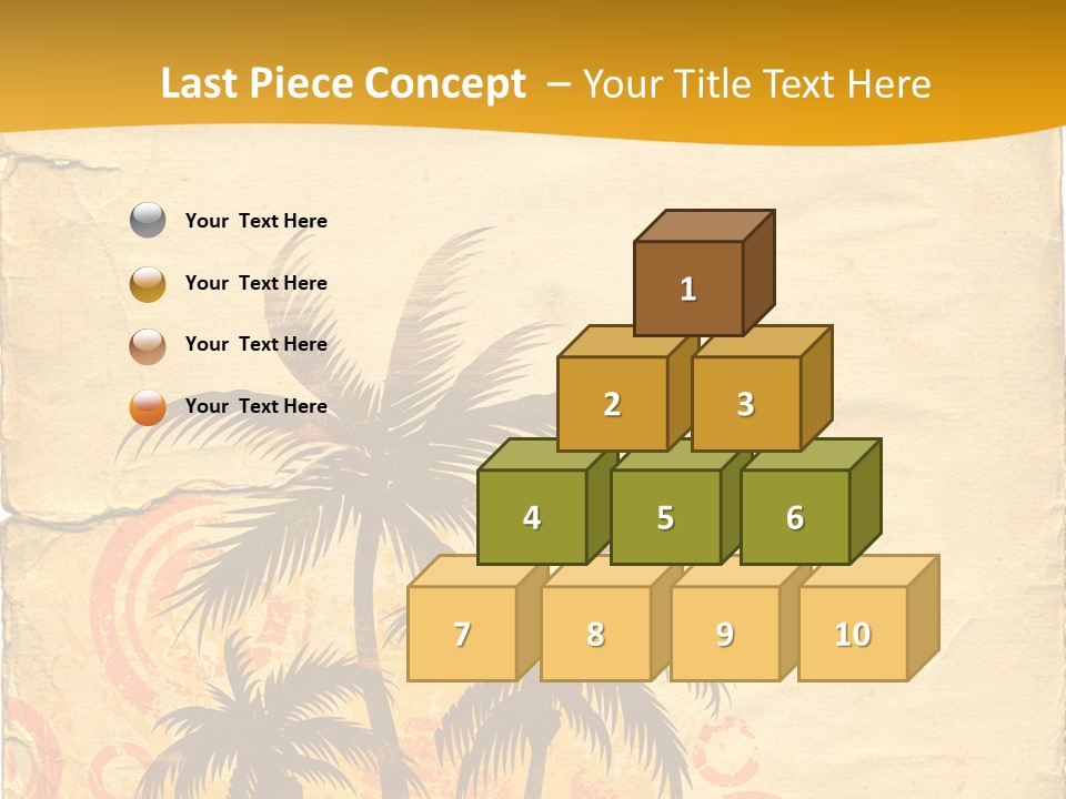 Aged Dirt Spray PowerPoint Template