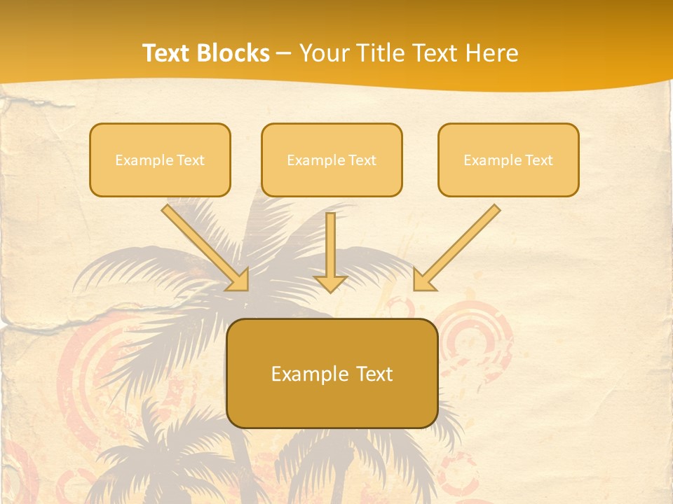 Aged Dirt Spray PowerPoint Template