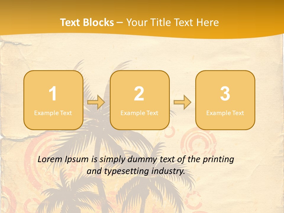 Aged Dirt Spray PowerPoint Template