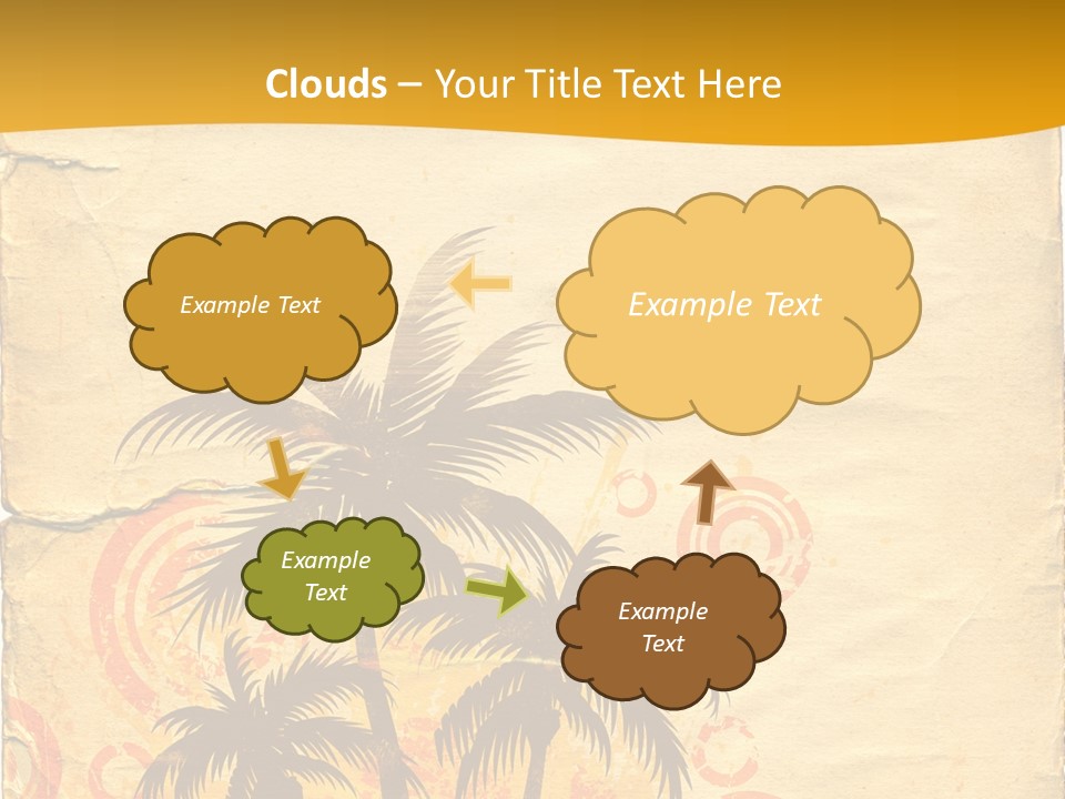 Aged Dirt Spray PowerPoint Template