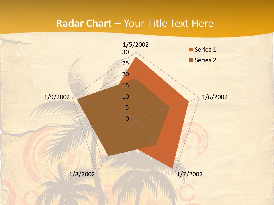 Aged Dirt Spray PowerPoint Template
