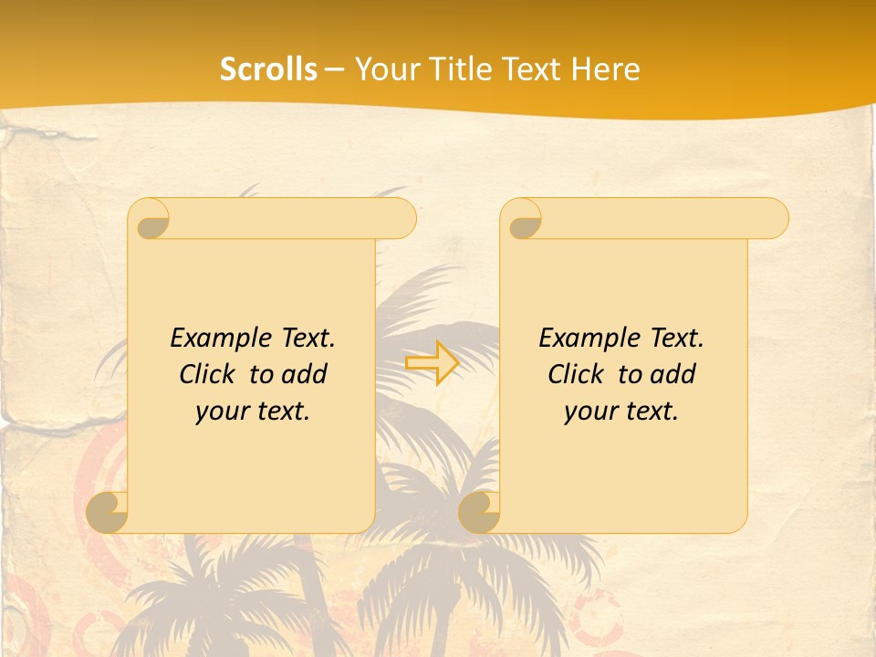 Aged Dirt Spray PowerPoint Template