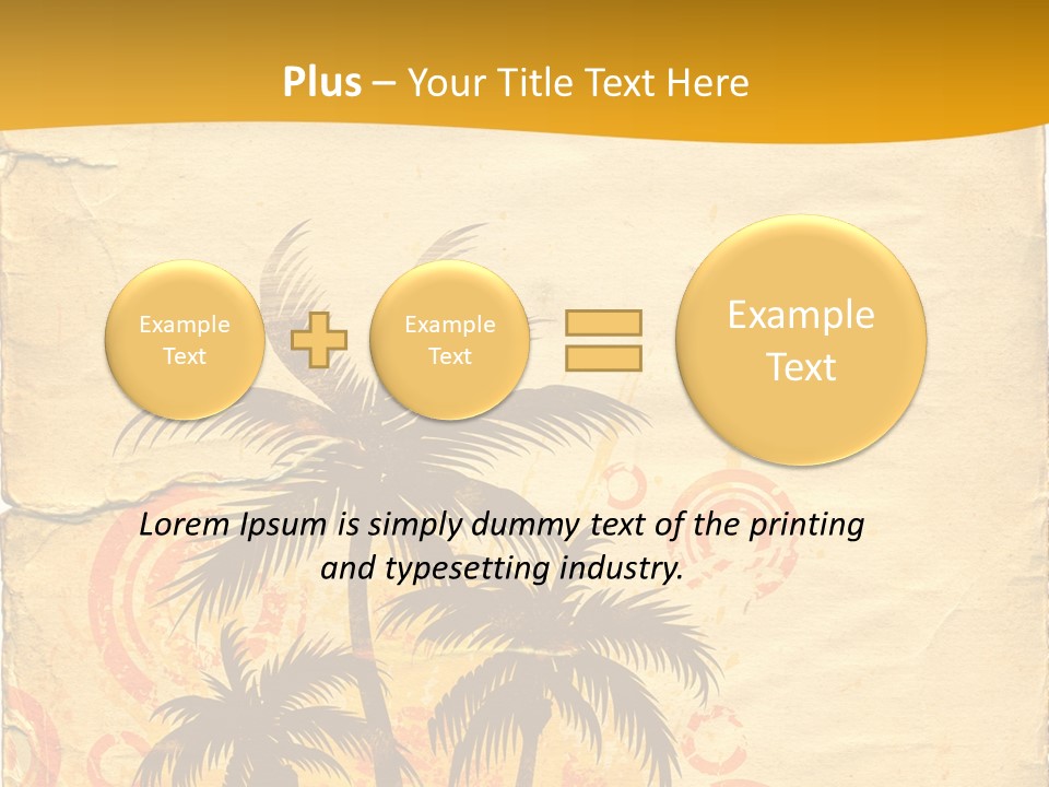 Aged Dirt Spray PowerPoint Template