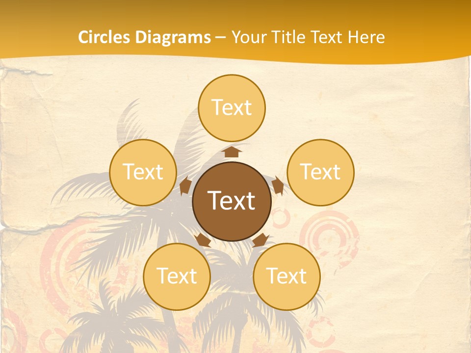 Aged Dirt Spray PowerPoint Template