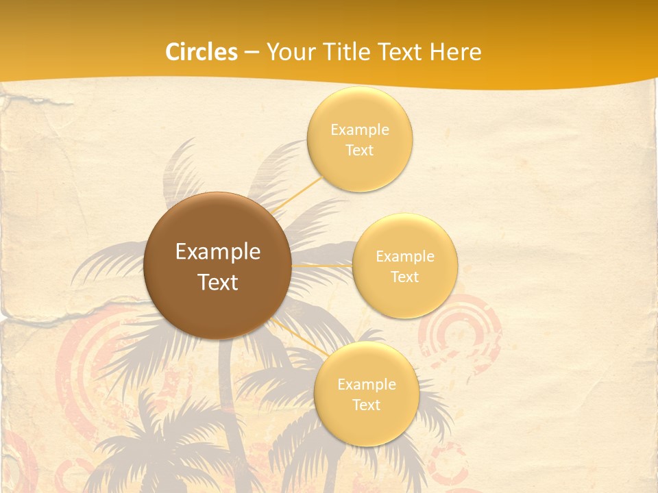 Aged Dirt Spray PowerPoint Template