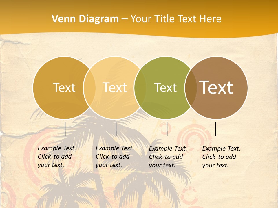 Aged Dirt Spray PowerPoint Template