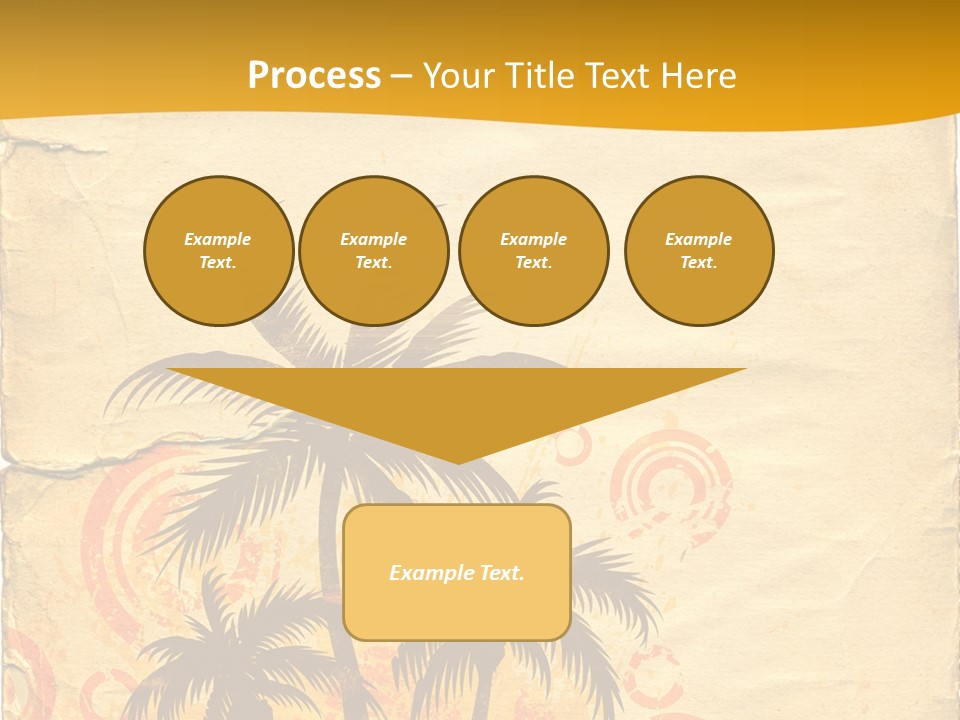 Aged Dirt Spray PowerPoint Template