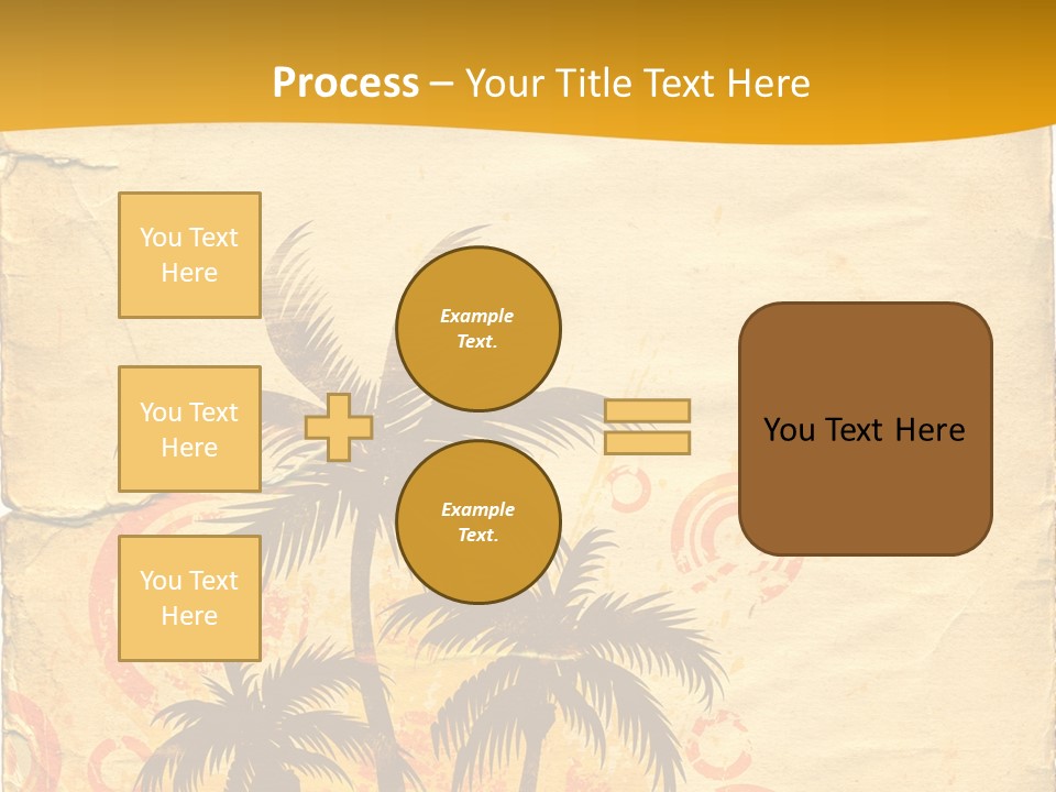 Aged Dirt Spray PowerPoint Template