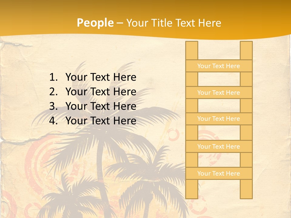Aged Dirt Spray PowerPoint Template
