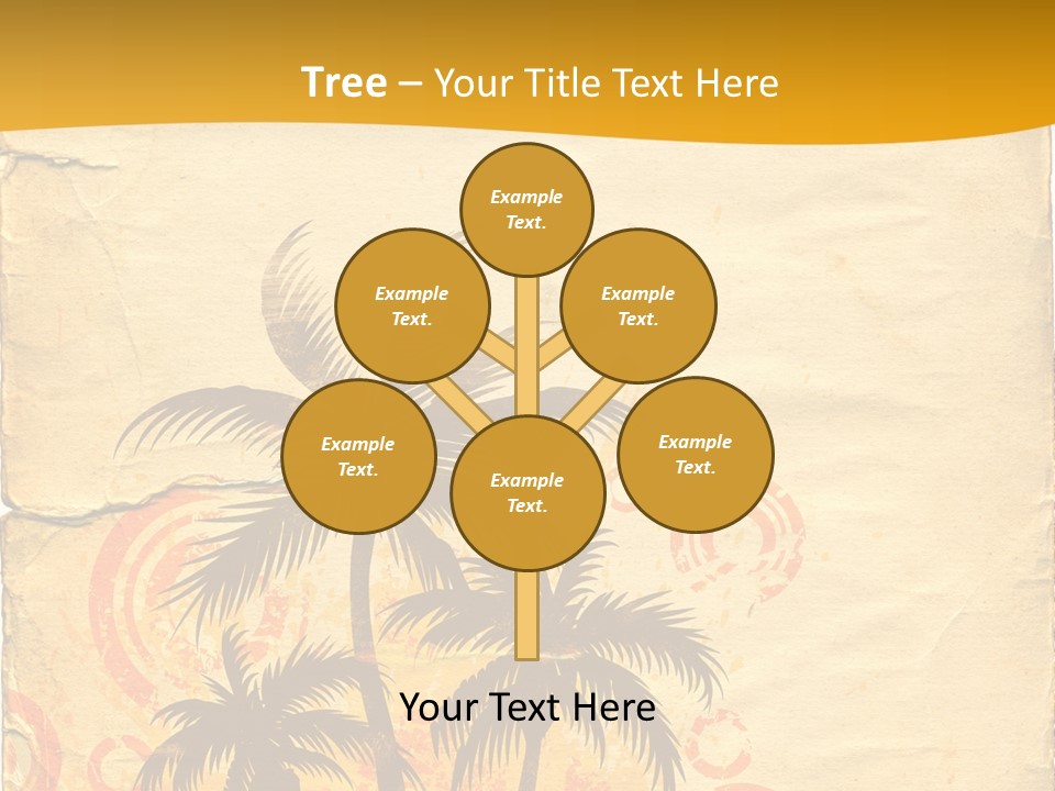 Aged Dirt Spray PowerPoint Template