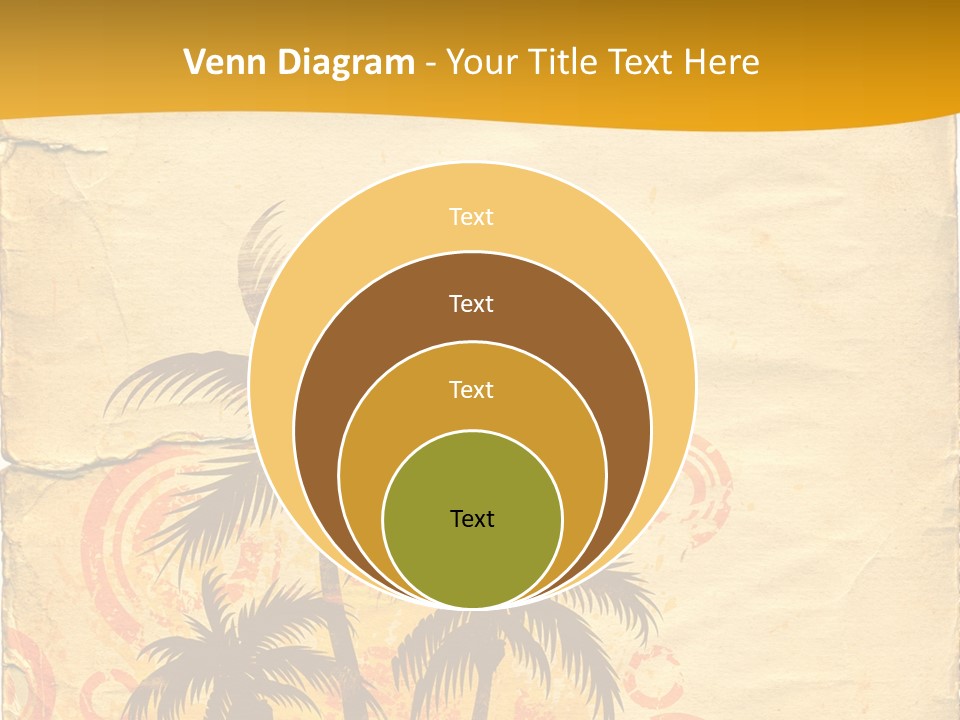 Aged Dirt Spray PowerPoint Template