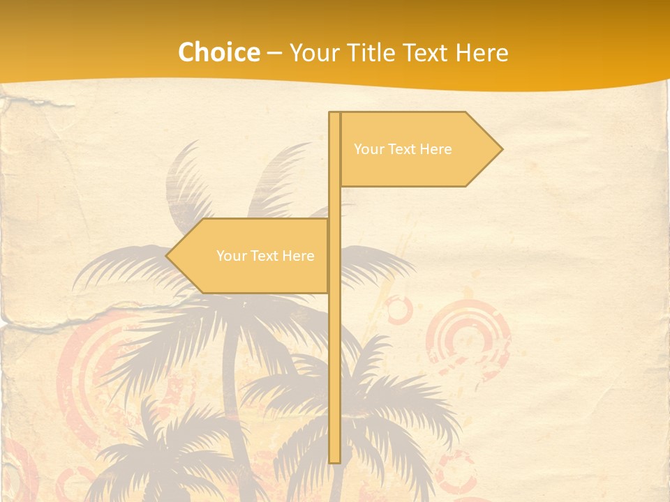 Aged Dirt Spray PowerPoint Template