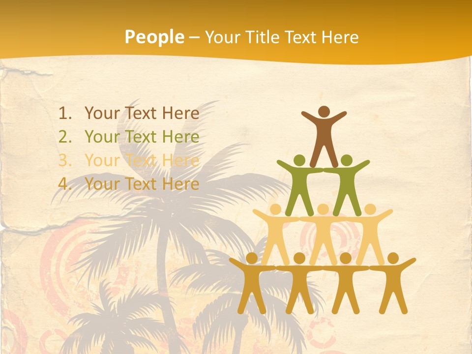 Aged Dirt Spray PowerPoint Template