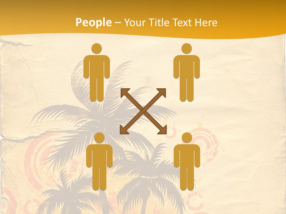 Aged Dirt Spray PowerPoint Template