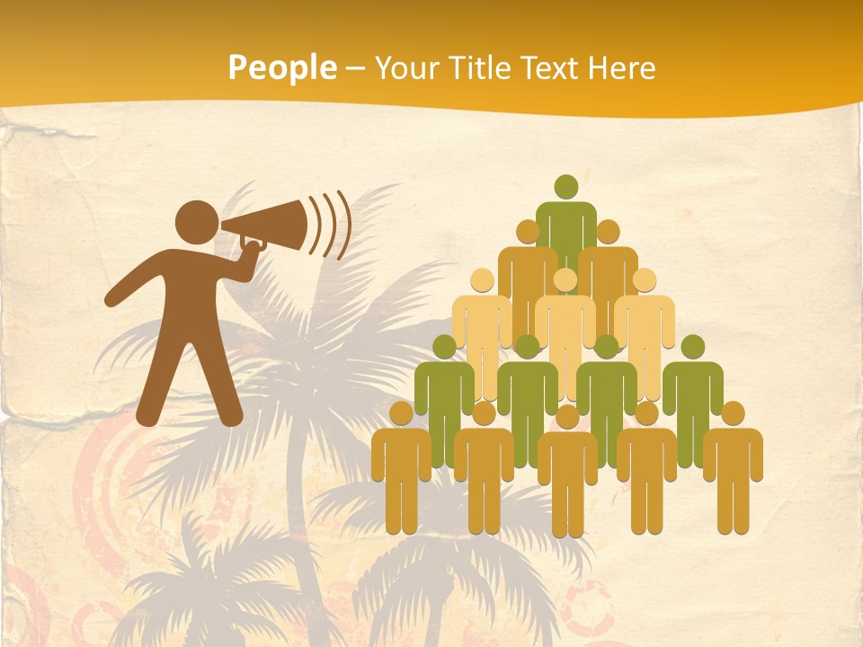 Aged Dirt Spray PowerPoint Template