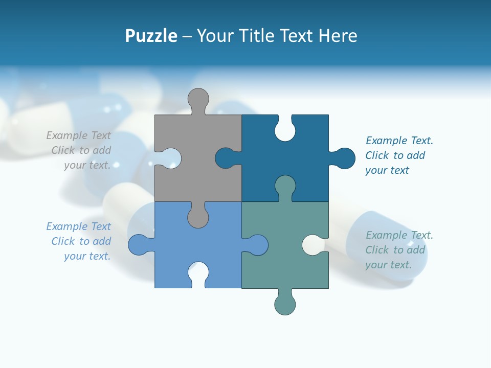 Tablets Treatment Health PowerPoint Template