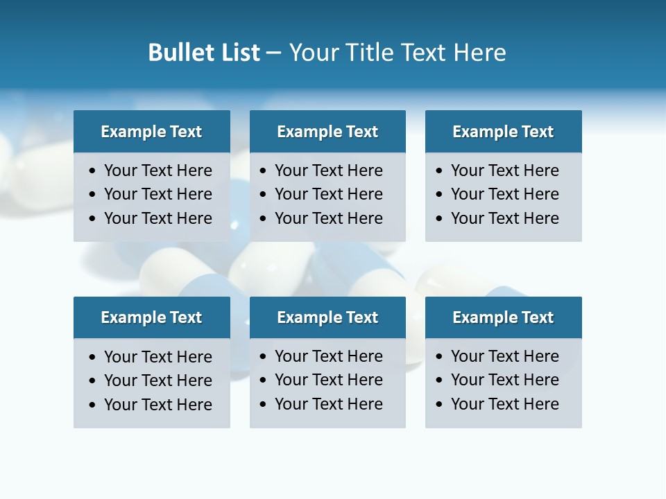 Tablets Treatment Health PowerPoint Template