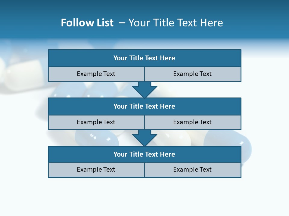 Tablets Treatment Health PowerPoint Template
