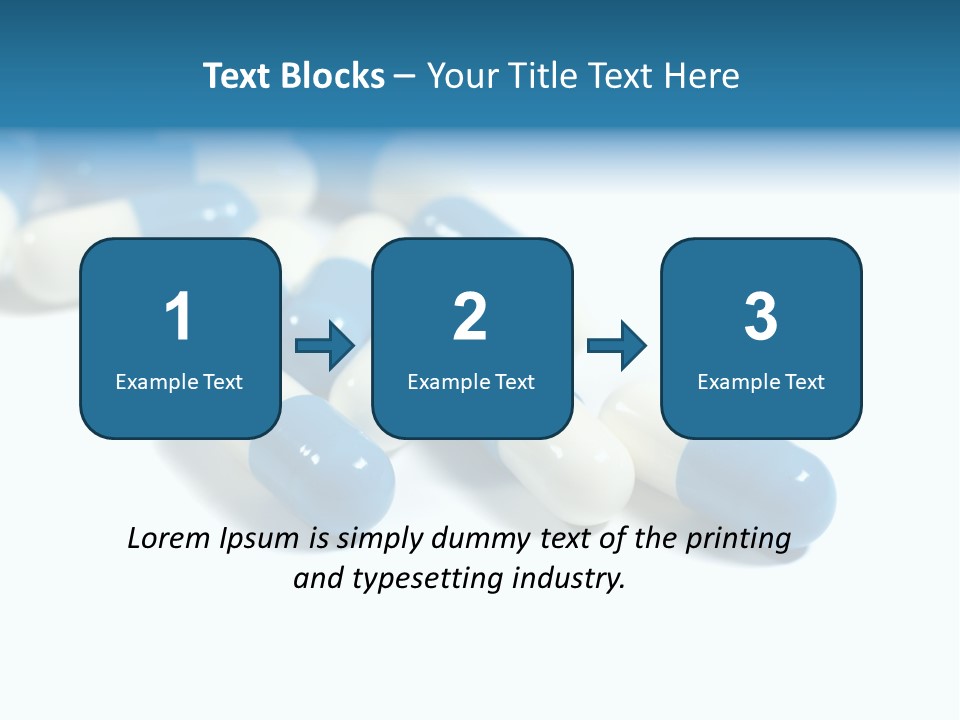 Tablets Treatment Health PowerPoint Template