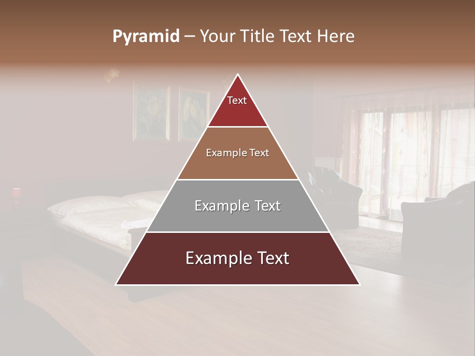 Wood Decorating Blanket PowerPoint Template