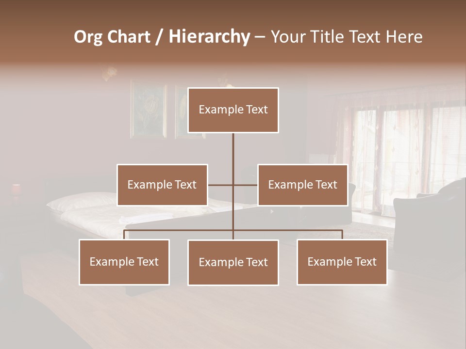 Wood Decorating Blanket PowerPoint Template
