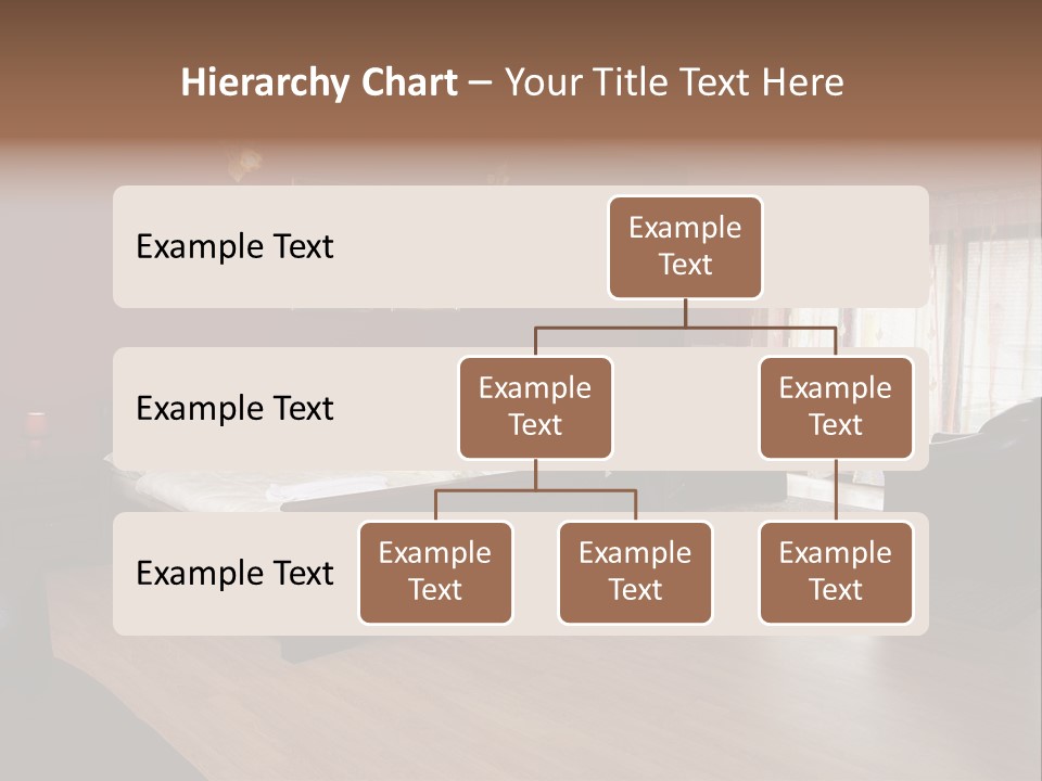 Wood Decorating Blanket PowerPoint Template