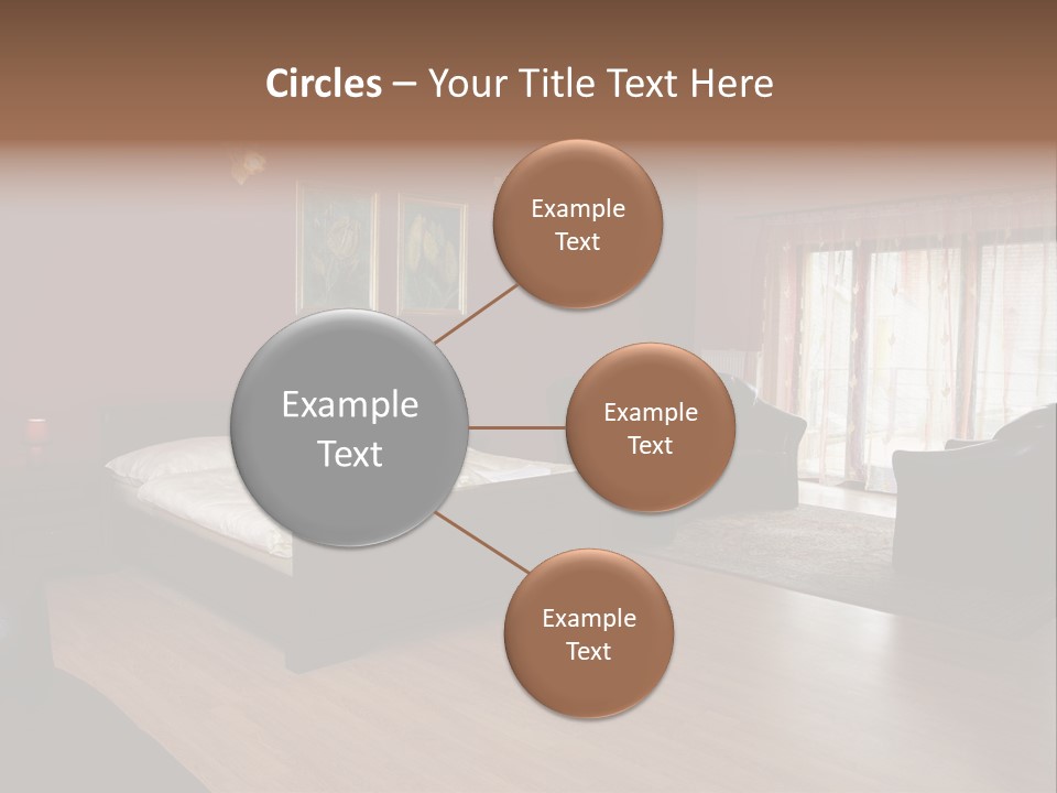 Wood Decorating Blanket PowerPoint Template