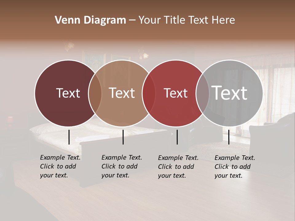 Wood Decorating Blanket PowerPoint Template