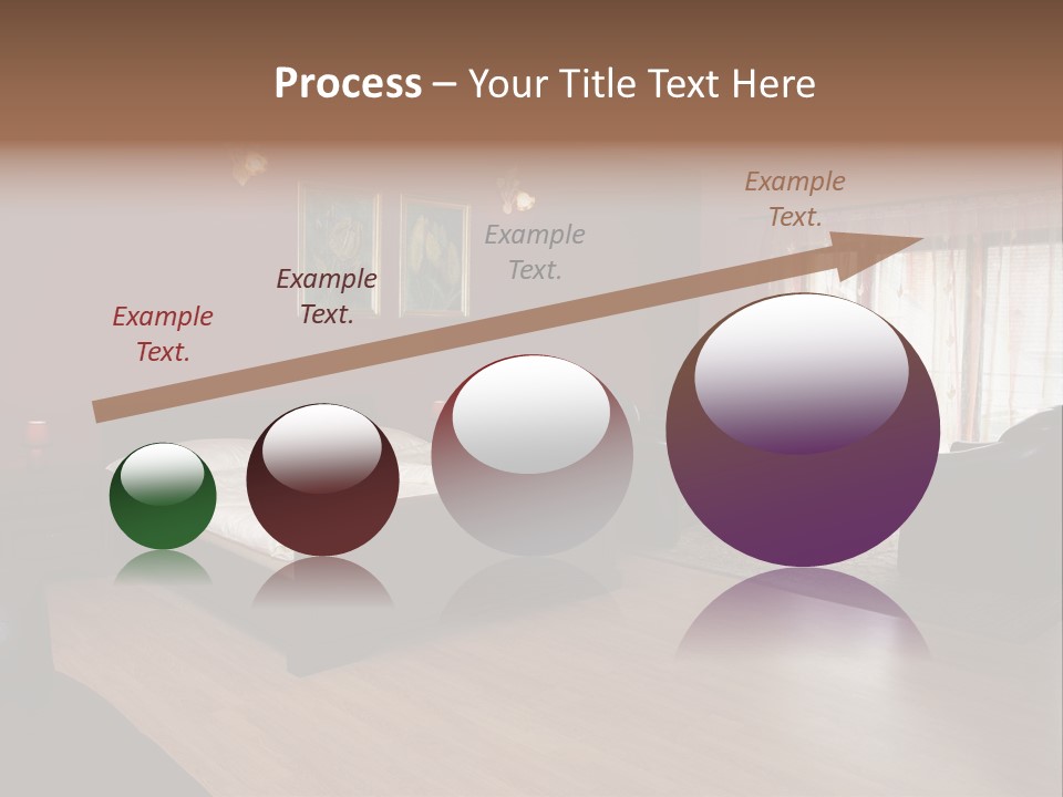 Wood Decorating Blanket PowerPoint Template