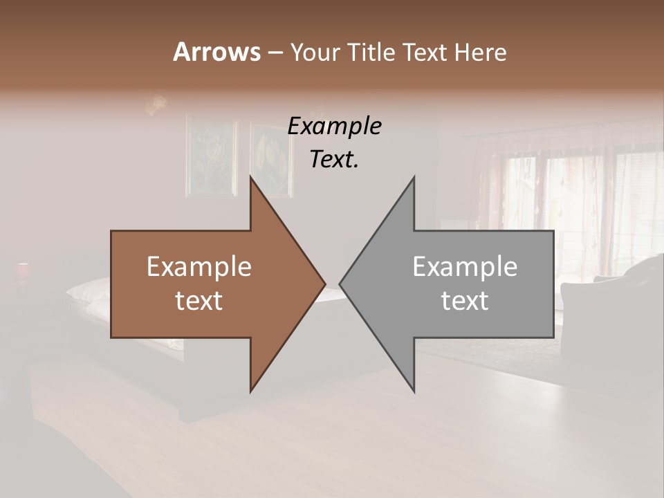 Wood Decorating Blanket PowerPoint Template