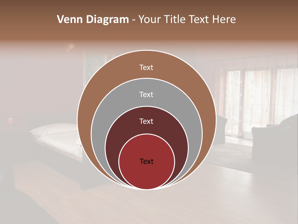 Wood Decorating Blanket PowerPoint Template