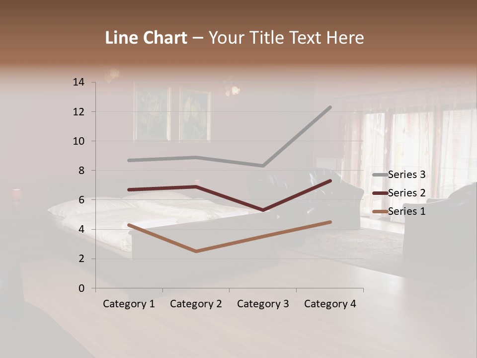 Wood Decorating Blanket PowerPoint Template