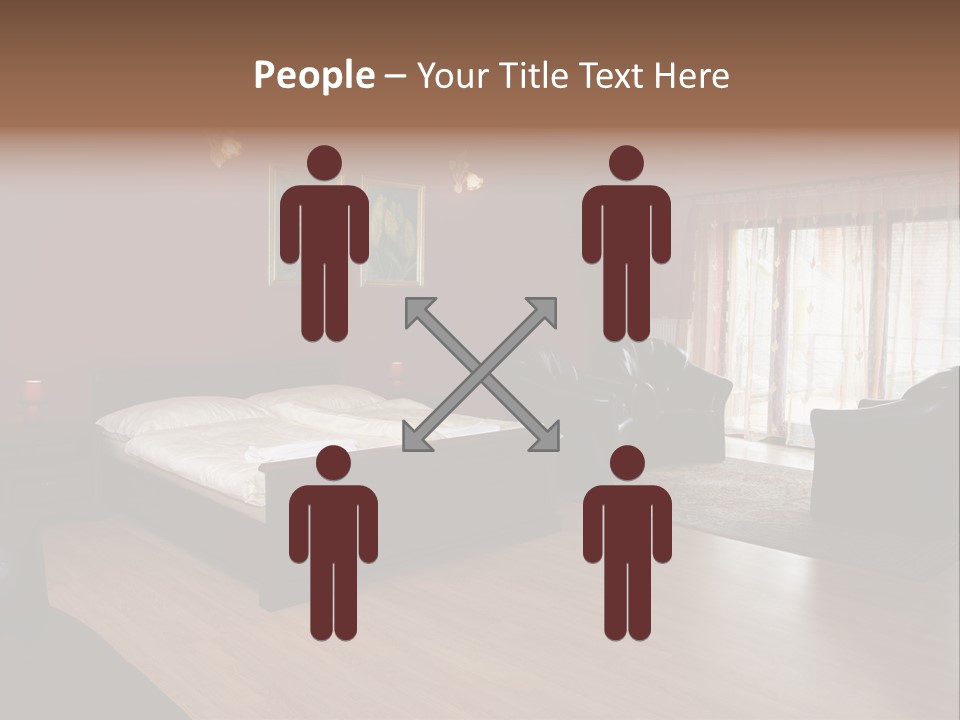 Wood Decorating Blanket PowerPoint Template