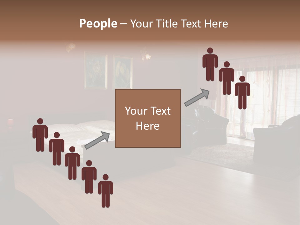 Wood Decorating Blanket PowerPoint Template