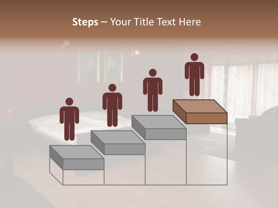 Wood Decorating Blanket PowerPoint Template