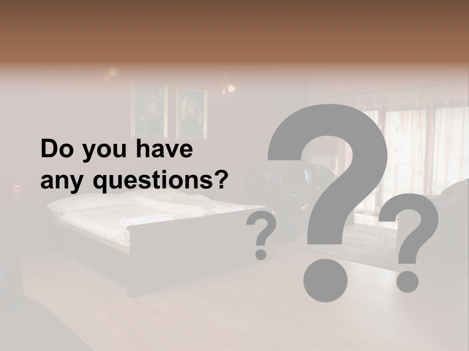 Wood Decorating Blanket PowerPoint Template