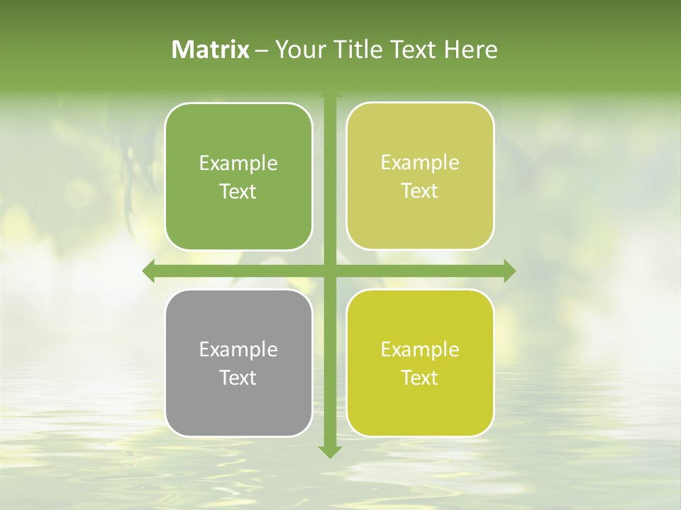 Summer Botany Outdoors PowerPoint Template