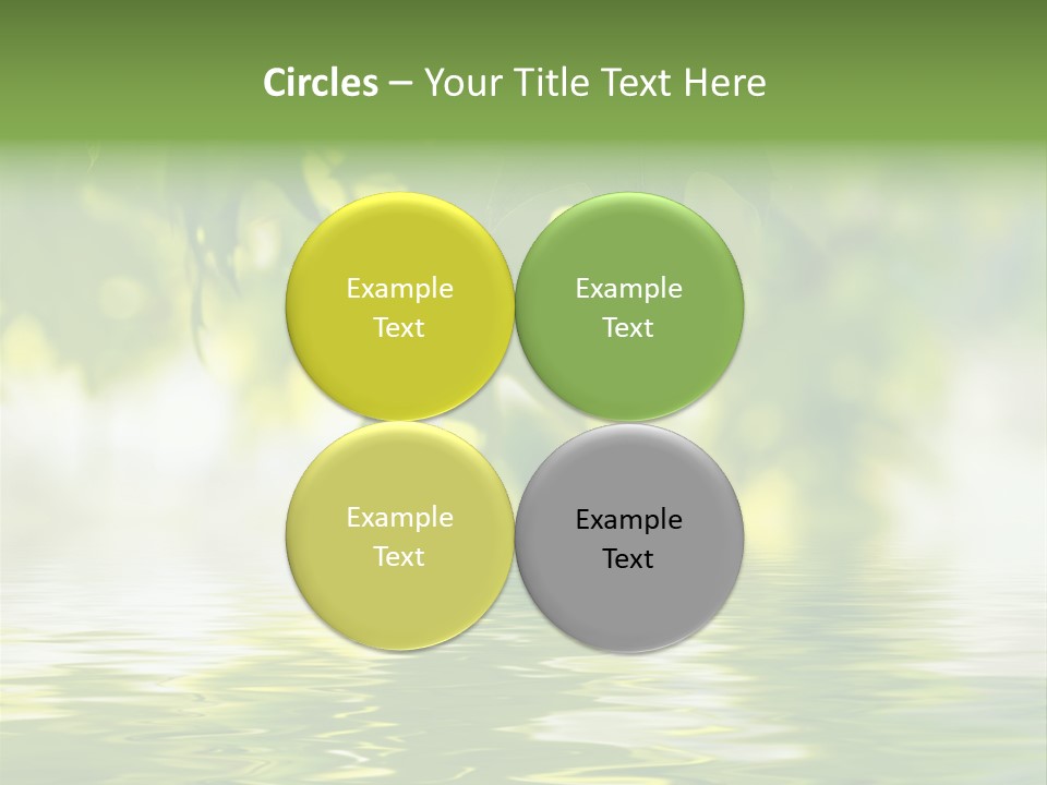 Summer Botany Outdoors PowerPoint Template