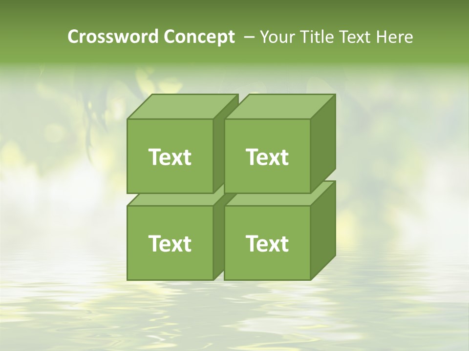 Summer Botany Outdoors PowerPoint Template