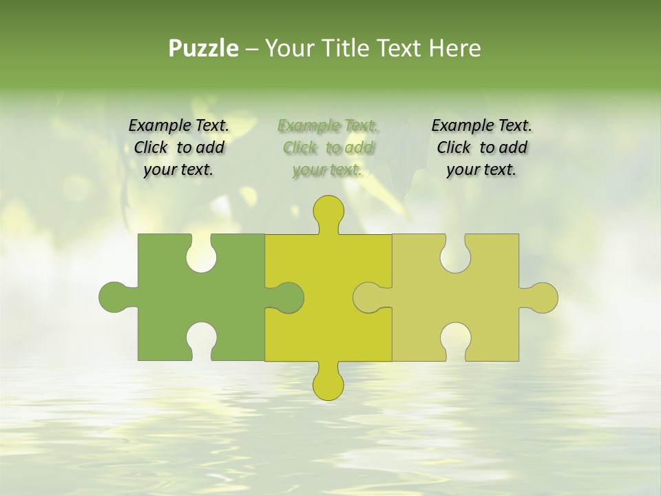 Summer Botany Outdoors PowerPoint Template