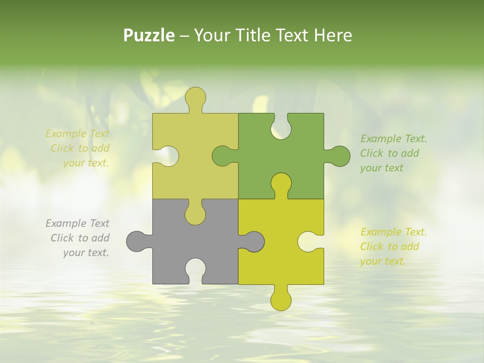 Summer Botany Outdoors PowerPoint Template